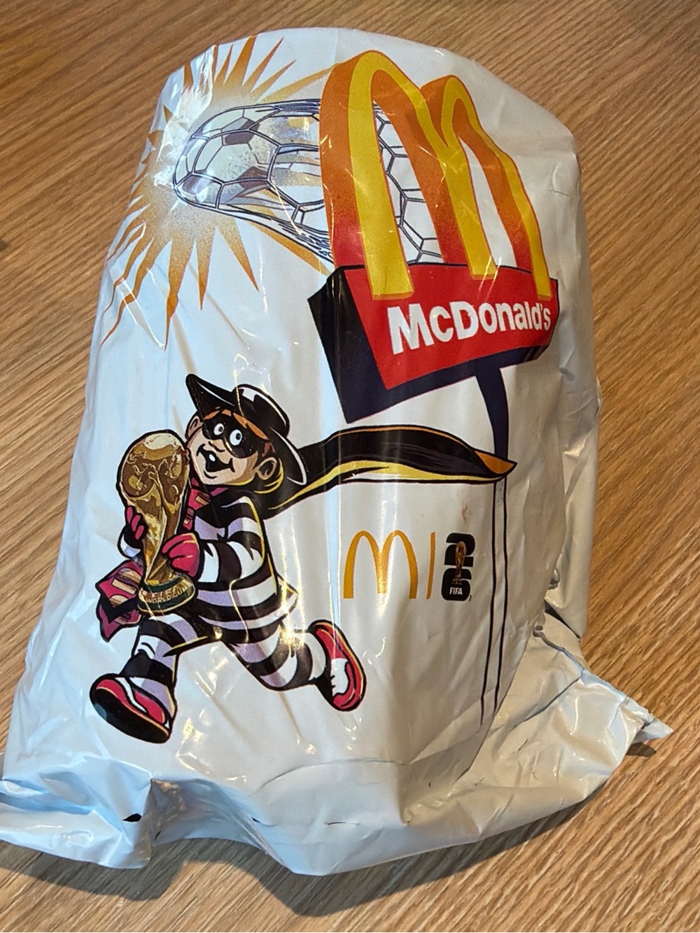 Mcdonalds world fifa cup collectible limited edition unopened and brand new